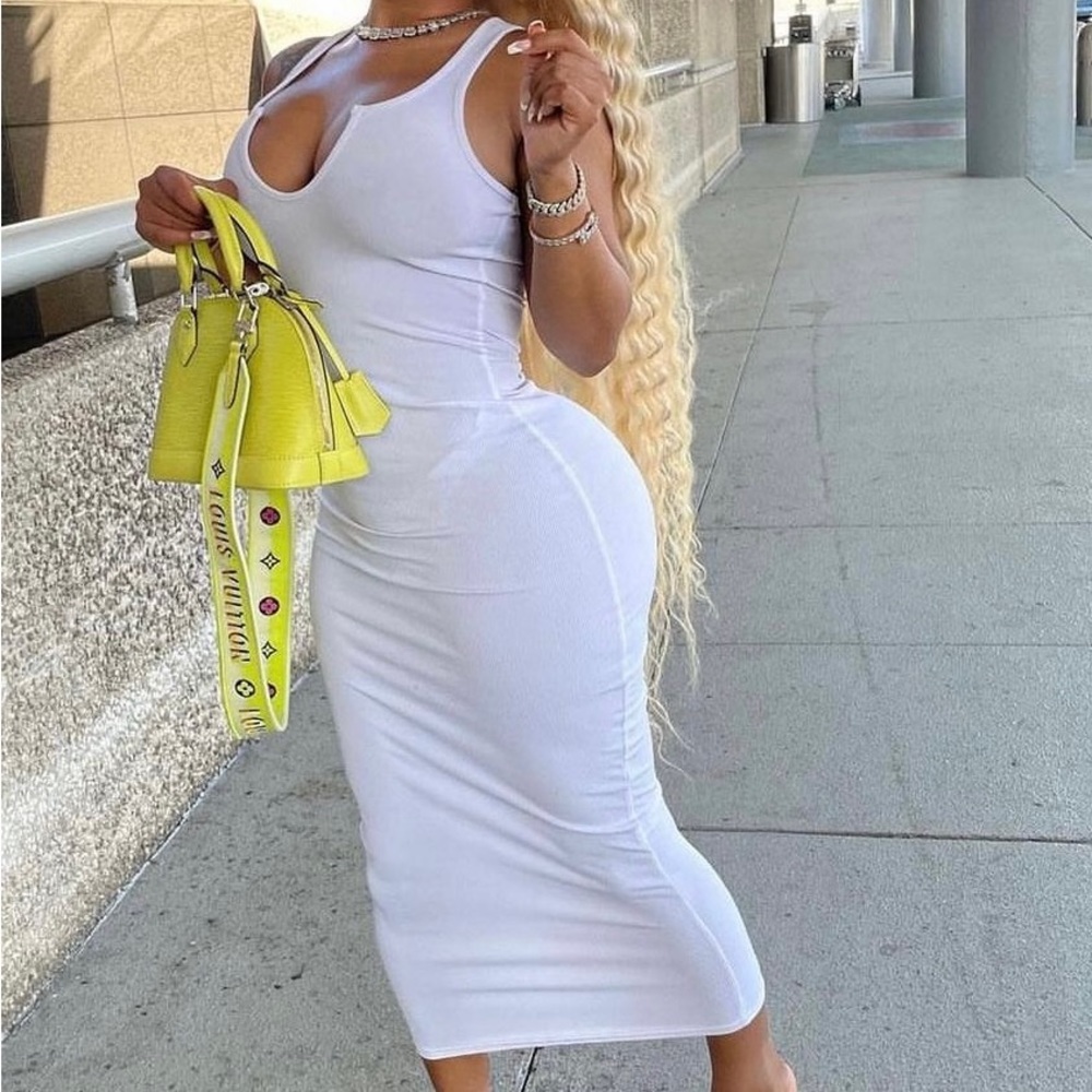 White dress